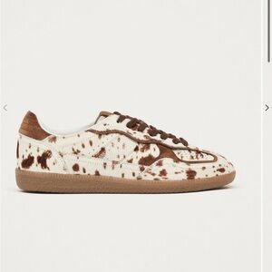 TB. 490 RIFE SOFT CAMEL LEATHER SNEAKERS